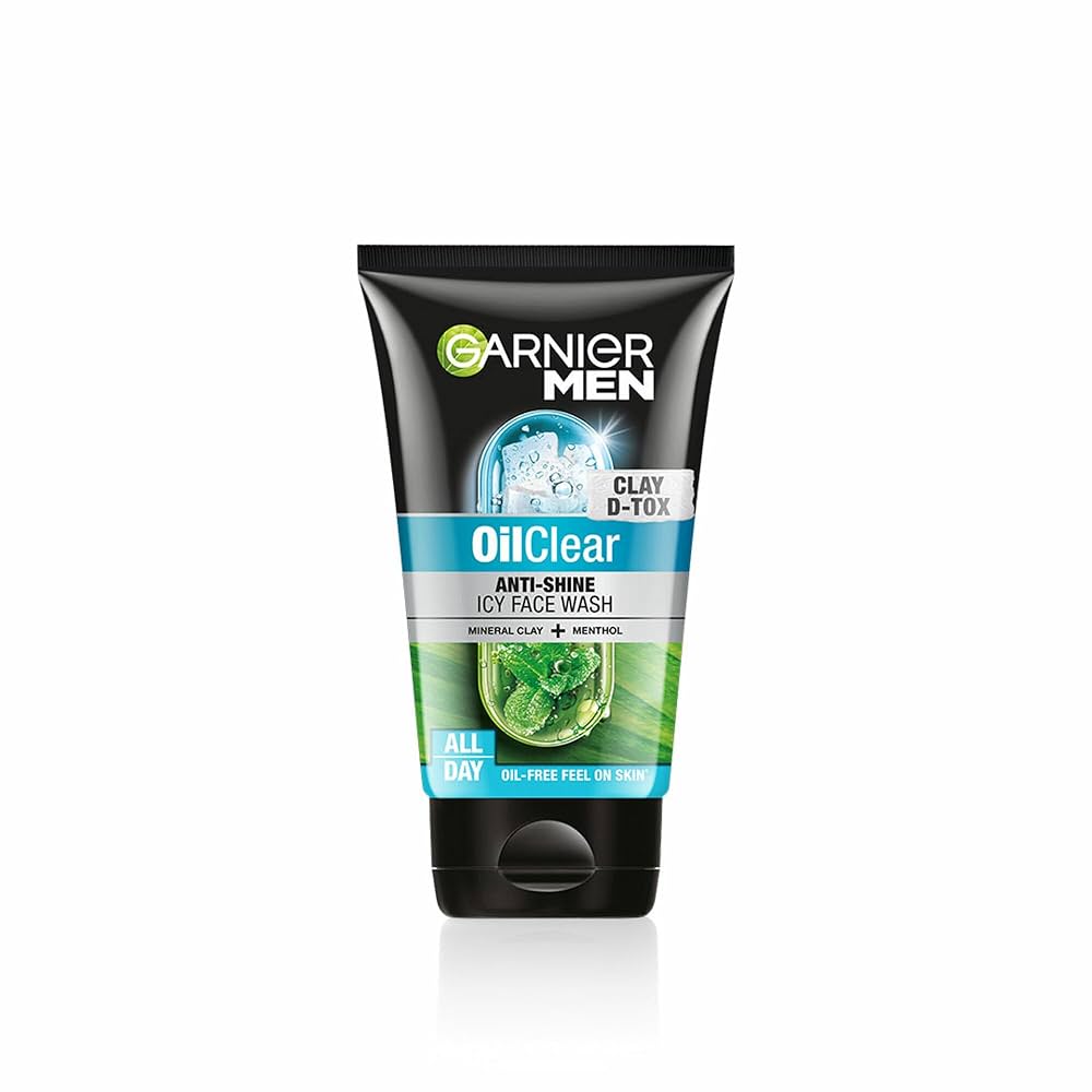Garnier Men Oil Clear Anti-Shine Icy Face Wash 50g
